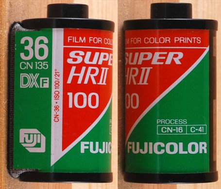 Fuji - 35mm - Super HR II - iso100-C41-DX-36exp