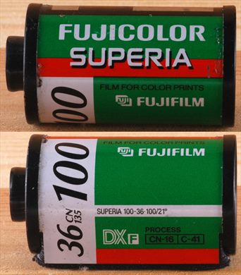 Fuji - 35mm - Superia - iso100-C41-DX-36exp