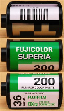 Fuji - 35mm - Superia - iso200-C41-DXf-36exp