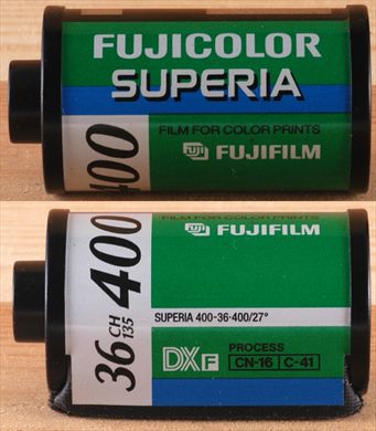Fuji - 35mm - Superia - iso400-C41-DX-36exp