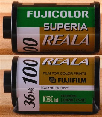 Fuji - 35mm - Superia Reala - iso100-C41-DX-36exp