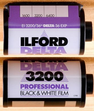 Ilford - 35mm - Delta - iso3200-PB-DX-36exp