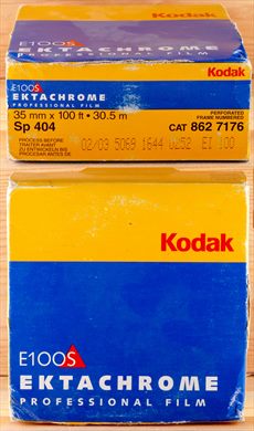 Kodak - 35mm - Ektachrome E100S SP 404 - iso100-E6-100ft-30,5m