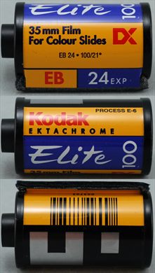 Kodak - 35mm - Ektachrome Elite EB - iso100-E6-DX-24exp