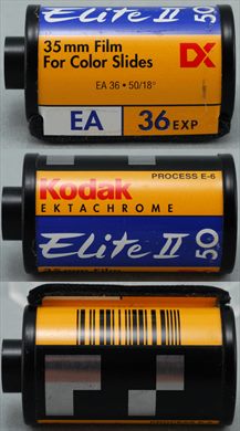 Kodak - 35mm - Ektachrome Elite II EA - iso50-E6-DX-36exp