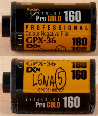 Kodak - 35mm - Ektacolor Pro Gold GPX - iso160-C41-DX-36exp