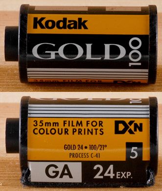 Kodak - 35mm - Gold GA 5 - iso100-C41-DX-24exp