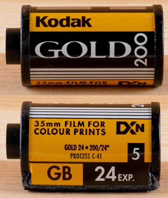 Kodak - 35mm - Gold GB 5 - iso200-C41-DX-24exp