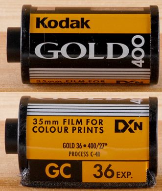 Kodak - 35mm - Gold GC - iso400-C41-DX-36exp