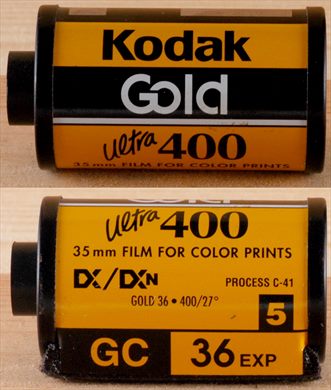 Kodak - 35mm - Gold Ultra GC 5 - iso400-C41-DX-36exp