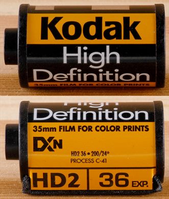 Kodak - 35mm - High Definition HD2 - iso200-C41-DX-36exp