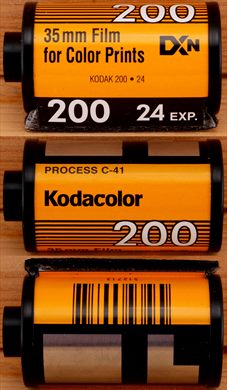 Kodak - 35mm - Kodacolor - iso200-C41-DX-24exp