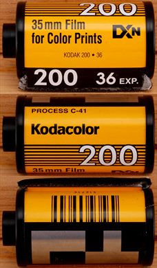 Kodak - 35mm - Kodacolor - iso200-C41-DXN-36exp