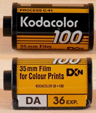 Kodak - 35mm - Kodacolor DA - iso100-C41-DX-36exp