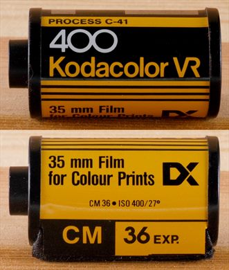 Kodak - 35mm - Kodacolor VR CM - iso400-C41-DX-36exp