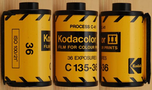 Kodak - 35mm - Kodakcolor II - iso100-C41-36exp