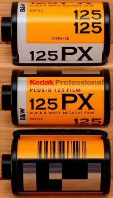 Kodak - 35mm - Plus-X 125 PX - iso125-PB-DX-36exp