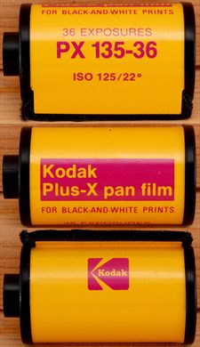 Kodak - 35mm - Plus-X pan film - iso125-PB-36exp
