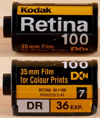 Kodak - 35mm - Retina DR 7 - iso100-C41-DX-36exp