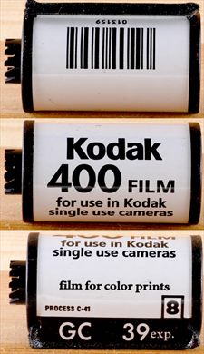 Kodak - 35mm - single use camera GC 8 - iso400-C41-nDX-39exp