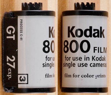 Kodak - 35mm - single use camera GT 3 - iso800-C41-nDX-27exp