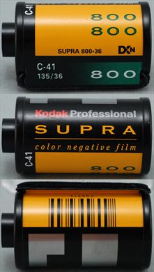 Kodak - 35mm - Supra - iso800-C41-DXN-36exp