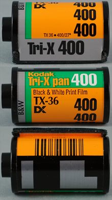 Kodak - 35mm - Tri-X pan BW TX-36 - iso400-PB-DX-36exp