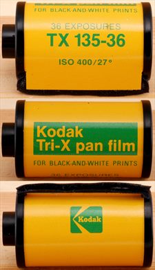Kodak - 35mm - Tri-X pan film - iso400-PB-36exp