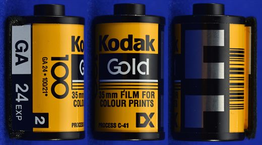 Kodak - 35mm - Gold GA 2 - iso100-C-41-DX-24exp