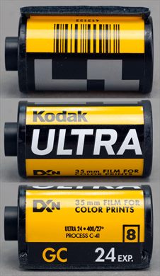 Kodak - 35mm ULTRA GC 8 - iso400-C41-DXn-24exp
