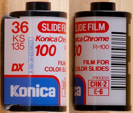 Konica - 35mm - Chrome KS - iso100-E6-DX-36exp