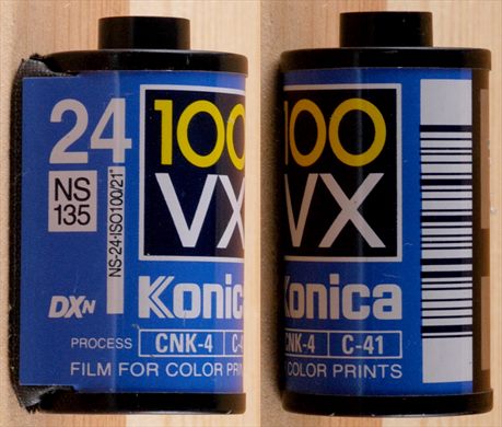 Konica - 35mm - VX NS - iso100-C41-DX-24exp