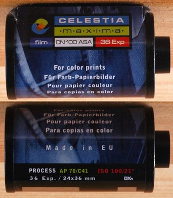 Celestia - 35mm - Maxima - iso100-C41-DX-36exp