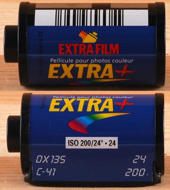 Extra Film - 35mm - Extra Plus - iso200-C41-DX-24exp