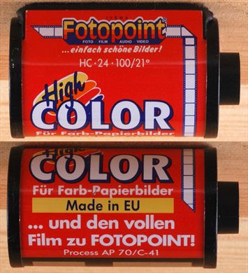 Ivema Fotopoint - 35mm - High Color - iso100-C41-DX-24exp