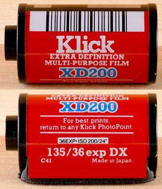 Klick - 35mm - XD200 - iso200-C41-DX-36exp
