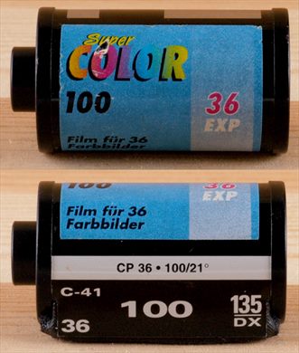 Super Color - 35mm - CP - iso100-C41-DX-36exp