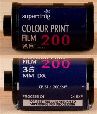 Superdrug - 35mm - iso200-C41-DX-24exp
