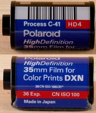 Polaroid - 35mm - HD4 CN - iso100-C41-DX-36exp