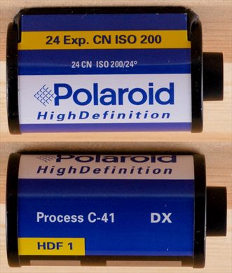 Polaroid - 35mm - HDF-1 CN - iso200-C41-DX-24exp