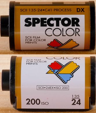 Spector - 35mm - SCII Film iso200-C41-DX-24exp