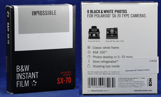 Impossible SX-70 Black and White