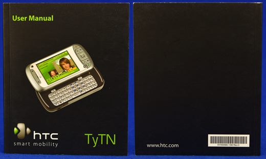 HTC TyTN user manual