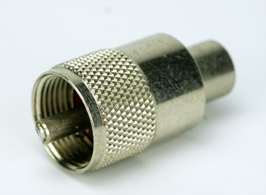 Ficha UHF Aerea Reta Macho Solda RG213