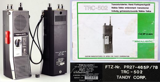 Realistic TRC-502 21-9002 Tandy