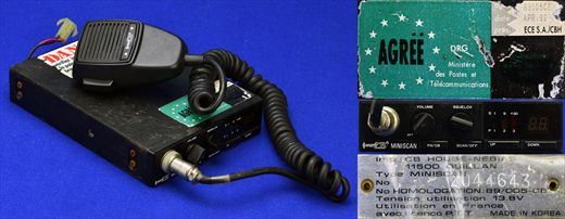 euroCB miniscan 1992
