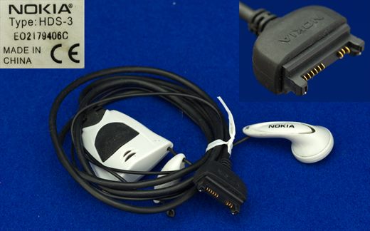 Nokia HDS-3 Auricular stereo Plus Mic