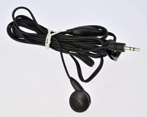 sem marca Auricular mono Plus mic negro 4