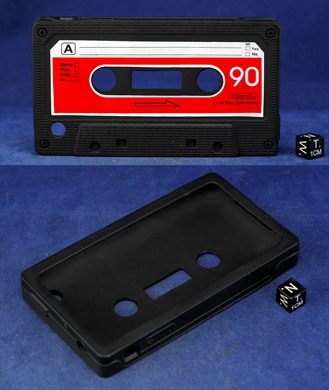 iPhone 4 soft case compact Cassette