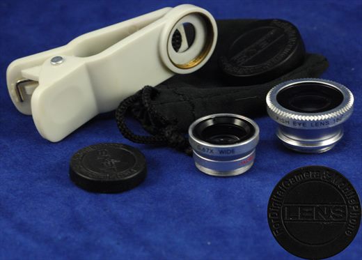 Kit lentes para telemovel